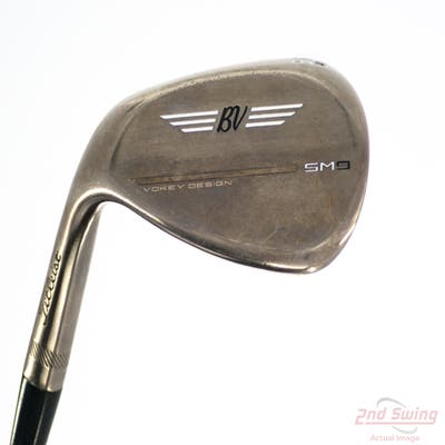 Titleist Vokey SM9 Brushed Steel Wedge Sand SW 54° 14 Deg Bounce F Grind Nippon NS Pro Zelos 7 Steel Regular Left Handed 35.5in