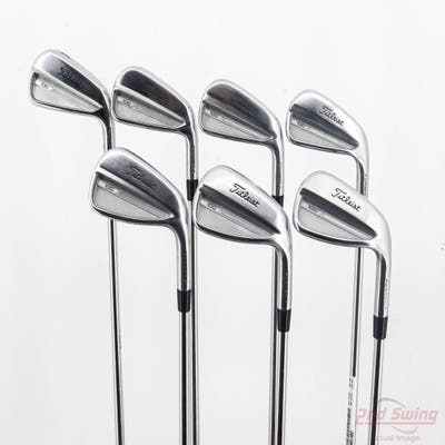 Titleist 2023 T100 Iron Set 4-PW FST KBS Tour 120 Steel Stiff Right Handed STD