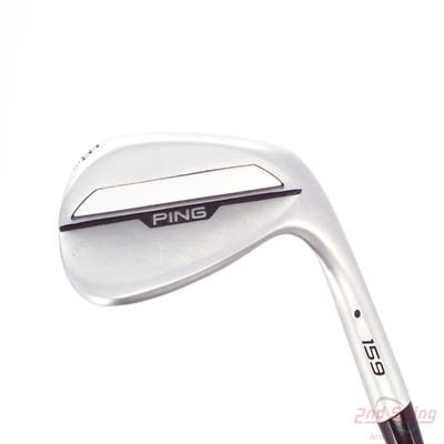 Ping s159 Chrome Wedge Lob LW 58° 8 Deg Bounce B Grind Ping Z-Z115 Steel Wedge Flex Right Handed Black Dot 35.0in