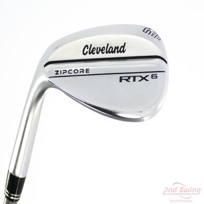 Cleveland RTX 6 ZipCore Tour Satin Wedge Sand SW 54° 10 Deg Bounce Mid Aerotech SteelFiber i80 Graphite Regular Left Handed 35.5in
