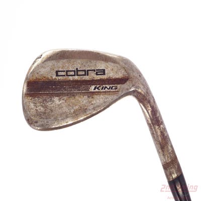 Cobra 2025 King Raw Wedge Sand SW 54° 10 Deg Bounce V Grind Aerotech SteelFiber i70cw Steel Regular Right Handed 35.5in