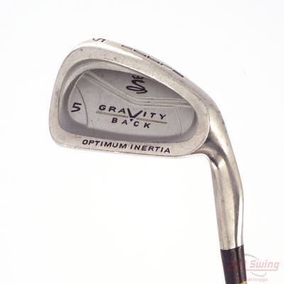 Cobra Gravity Back Single Iron 5 Iron Stock Steel Shaft Steel Stiff Right Handed 38.25in