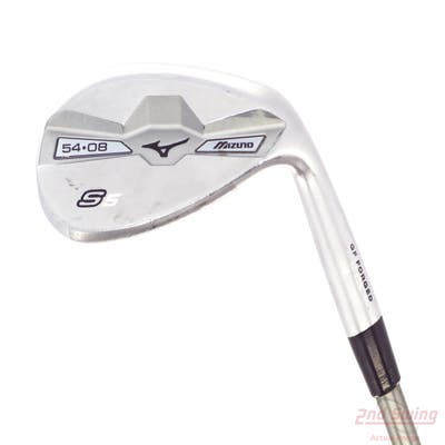 Mizuno S5 White Satin Wedge Sand SW 54° 8 Deg Bounce UST Mamiya Recoil 660 F2 Graphite Senior Right Handed 35.5in