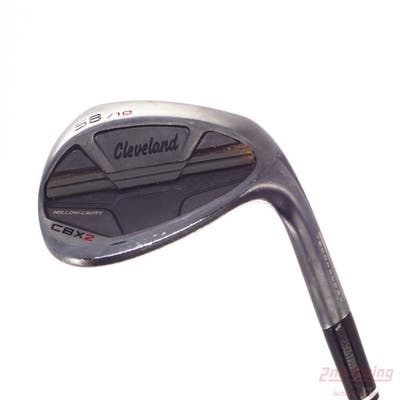 Cleveland CBX 2 Black Satin Wedge Lob LW 58° 10 Deg Bounce True Temper Dynamic Gold 115 Steel Wedge Flex Right Handed 35.25in
