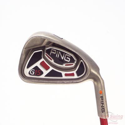Ping G15 Single Iron 7 Iron Ping TFC 149I Graphite Ladies Right Handed Orange Dot 36.5in