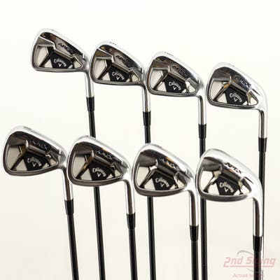 Callaway Apex 21 Iron Set 4-PW AW LA Golf A Series Mid 85 Graphite Stiff Right Handed STD