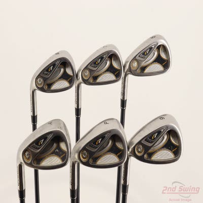 TaylorMade R7 Draw Iron Set 6-PW AW TM Reax 55 Graphite Regular Left Handed +1/2"