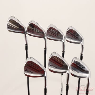 TaylorMade P-790 Iron Set 5-PW AW FST KBS Tour CT Lite Limited Steel Regular Right Handed +1"