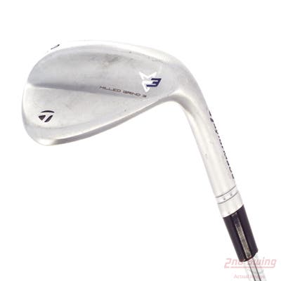 TaylorMade Milled Grind 3 Raw Chrome Wedge Lob LW 60° 12 Deg Bounce HB True Temper Dynamic Gold Tour Issue S200 Steel Stiff Right Handed 33.0in