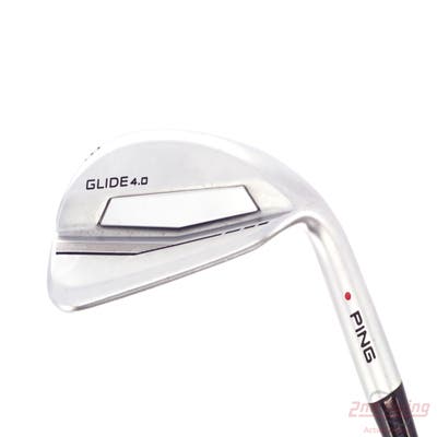Ping Glide 4.0 Wedge Lob LW 58° 8 Deg Bounce E Grind True Temper Dynamic Gold S300 Steel Stiff Right Handed Red dot 35.0in