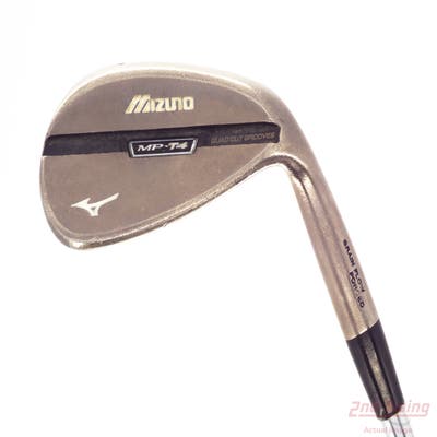 Mizuno MP-T4 Black Nickel Wedge Gap GW 50° 6 Deg Bounce Dynamic Gold Spinner Steel Wedge Flex Right Handed 36.5in