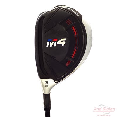 TaylorMade M4 Fairway Wood 3 Wood 3W 15° Fujikura ATMOS 5 Red Graphite Regular Left Handed 43.5in
