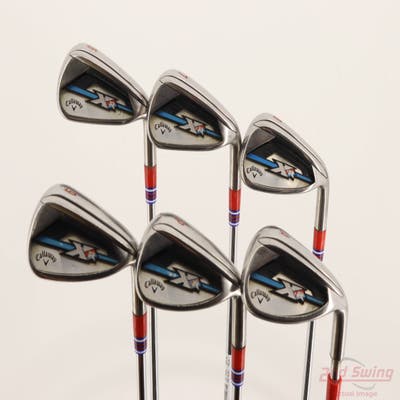 Callaway XR OS Iron Set 6-PW AW True Temper Speed Step 80 Steel Stiff Right Handed +3 1/2"