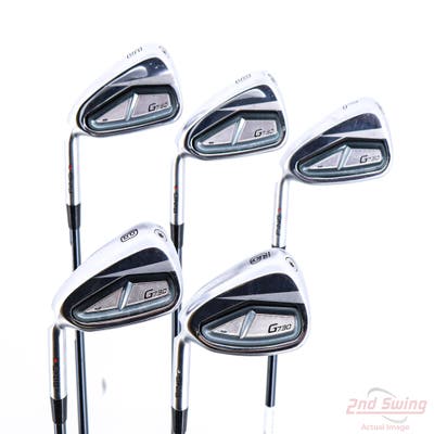 Ping G730 Iron Set 5-9 Iron UST Mamiya Recoil 75 Dart Graphite Regular Left Handed Red dot +1/2"