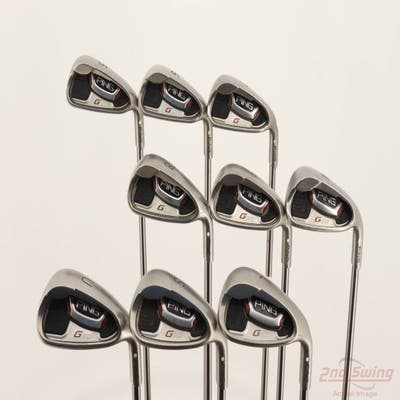 Ping G20 Iron Set 5-PW GW SW LW Ping TFC 169I Graphite Senior Right Handed White Dot +1/2"