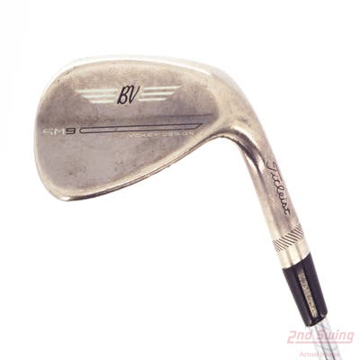 Titleist Vokey SM9 Brushed Steel Wedge Gap GW 52° 8 Deg Bounce F Grind Titleist Vokey BV Steel Wedge Flex Right Handed 35.5in