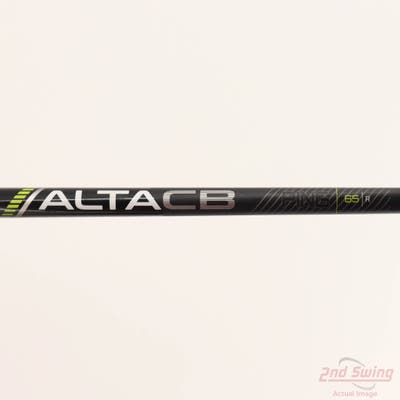 Used W/ Ping RH Adapter Ping ALTA CB 65 Black 65 Fairway Shaft Regular 41.25in
