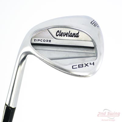 Cleveland CBX 4 ZipCore Wedge Sand SW 56° 14 Deg Bounce FST KBS Hi-Rev 2.0 115 Steel Wedge Flex Left Handed 35.5in