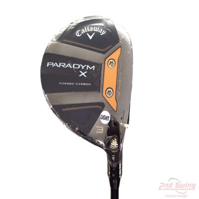 Mint Callaway Paradym X Fairway Wood 3 Wood 3W 15° Project X HZRDUS Smoke Red RDX 60 Graphite Regular Right Handed 43.25in