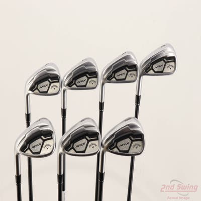 Callaway Apex CF16 Iron Set 5-PW AW Mitsubishi Fubuki AT Graphite Regular Left Handed +1/4"