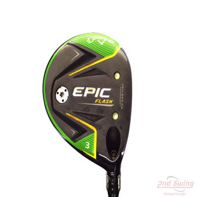 Callaway EPIC Flash Fairway Wood 3 Wood 3W 15° Mitsubishi Tensei AV Blue 75 Graphite Stiff Right Handed 43.25in