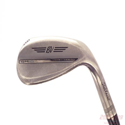 Titleist Vokey SM10 Nickel Wedge Lob LW 58° 8 Deg Bounce M Grind Titleist Vokey BV Steel Wedge Flex Right Handed 35.25in