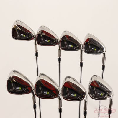 TaylorMade 2019 M2 Iron Set 4-PW AW TM Reax 88 HL Steel Regular Right Handed +1/2"