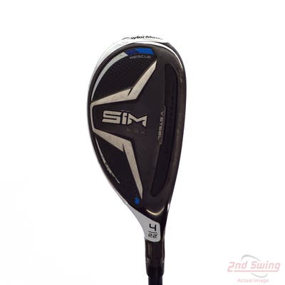 TaylorMade SIM MAX Hybrid 4 Hybrid 22° Fujikura Ventus Blue 6 Graphite Regular Right Handed 40.25in