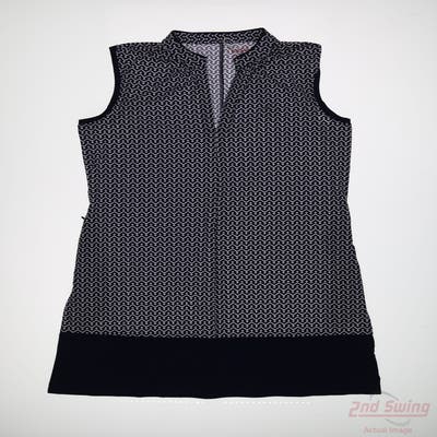 New Kinona Womens Golf Dress Medium M Navy Blue Golf and Festive MSRP $90