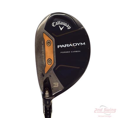 Callaway Paradym Fairway Wood 3 Wood 3W 15° Project X HZRDUS Silver Gen4 60 Graphite Regular Left Handed 43.5in
