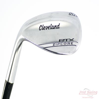Cleveland RTX ZipCore Tour Satin Wedge Lob LW 58° 10 Deg Bounce Mid Dynamic Gold Spinner TI Steel Wedge Flex Left Handed 35.5in