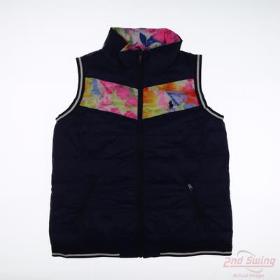New Ralph Lauren RLX Mens Golf Vest Vest Small S Multi Golf and Festive MSRP $120