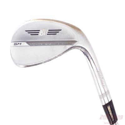 Titleist Vokey SM8 Tour Chrome Wedge Lob LW 60° 14 Deg Bounce K Grind Titleist Vokey BV Steel Wedge Flex Right Handed 36.25in