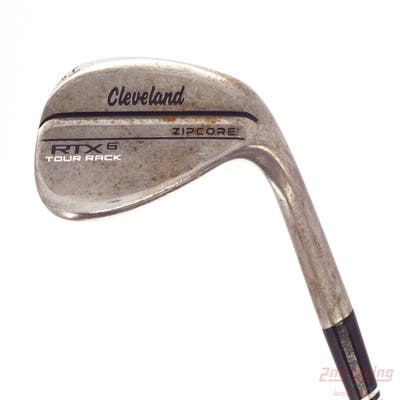 Cleveland RTX 6 ZipCore Tour Rack Raw Wedge Sand SW 54° 10 Deg Bounce Mid Dynamic Gold Spinner TI Steel Wedge Flex Right Handed 35.25in