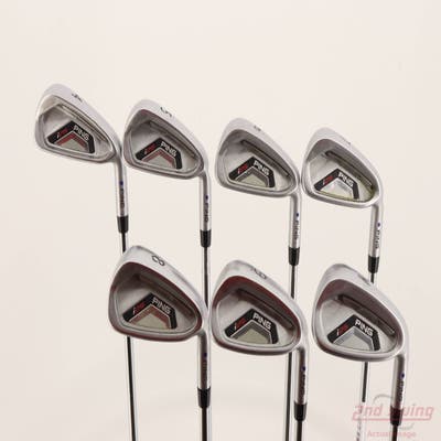 Ping I25 Iron Set 4-PW FST KBS Tour Steel X-Stiff Right Handed Blue Dot +1/4"