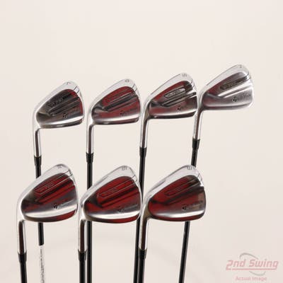 TaylorMade P-790 Iron Set 4-PW Mitsubishi MMT 125 Graphite Stiff Left Handed +1 1/2"