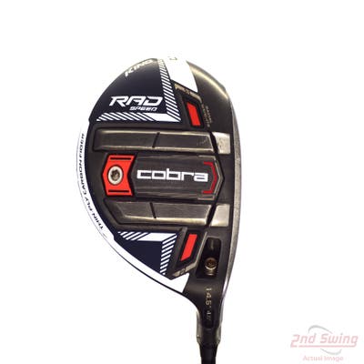 Cobra RAD Speed Fairway Wood 3 Wood 3W 14.5° Mitsubishi Tensei CK Pro Blue 50 Graphite Senior Right Handed 43.25in