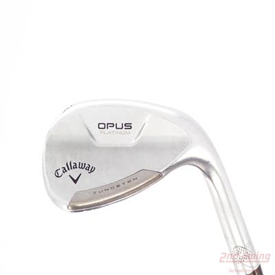 Callaway Opus Platinum Chrome Wedge Sand SW 54° 12 Deg Bounce S Grind Dynamic Gold Mid 115 Gunmetal Steel Wedge Flex Right Handed 35.25in