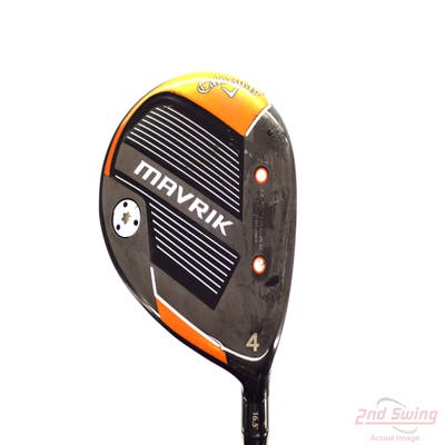 Callaway Mavrik Fairway Wood 4 Wood 4W 16.5° Project X EvenFlow Riptide 60 Graphite Stiff Right Handed 43.25in