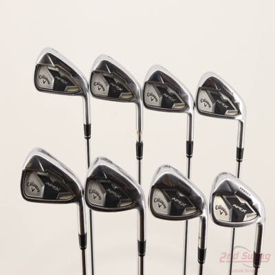 Callaway Apex 19 Iron Set 3-PW True Temper Elevate 95 VSS Steel Stiff Right Handed +1"