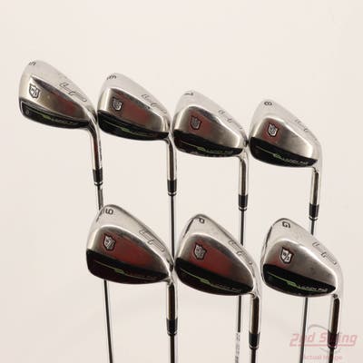 Wilson Staff Launch Pad 2 Iron Set 5-PW AW FST KBS Max Ultralite Steel Regular Right Handed STD