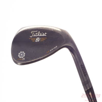 Titleist Vokey SM5 Raw Black Wedge Lob LW 58° 8 Deg Bounce M Grind Stock Steel Shaft Steel Wedge Flex Right Handed 35.0in