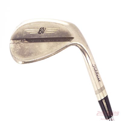 Titleist Vokey SM8 Brushed Steel Wedge Lob LW 60° 8 Deg Bounce M Grind Titleist Vokey BV Steel Wedge Flex Right Handed 35.25in