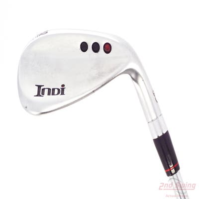 Indi Golf ATK SR Satin Chrome Wedge Gap GW 52° 8 Deg Bounce True Temper Dynamic Gold 120 Steel Regular Right Handed 35.75in