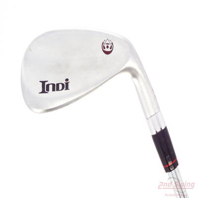 Indi Golf ATK SR Satin Chrome Wedge Gap GW 50° 10 Deg Bounce Dynamic Gold Spinner TI 115 Steel Wedge Flex Right Handed 35.75in