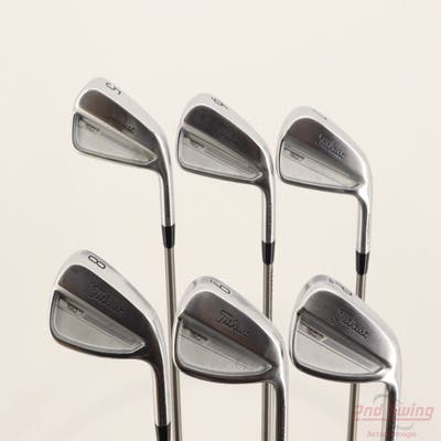 Titleist 2023 T150 Iron Set 5-PW Aerotech SteelFiber i110cw Graphite Stiff Right Handed STD