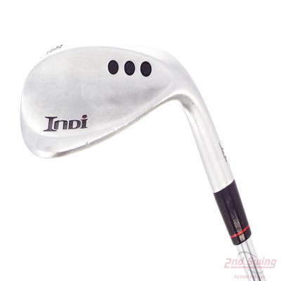 Indi Golf ATK TT Satin Chrome Wedge Sand SW 56° 14 Deg Bounce Dynamic Gold Spinner TI 115 Steel Wedge Flex Right Handed 35.75in