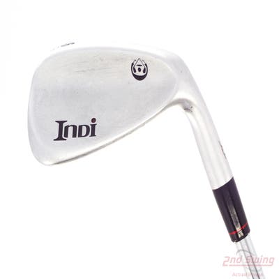 Indi Golf ATK TT Satin Chrome Wedge Pitching Wedge PW 46° 8 Deg Bounce Dynamic Gold Spinner TI 115 Steel Wedge Flex Right Handed 36.0in