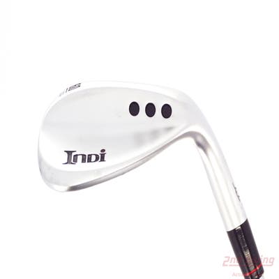 Indi Golf ATK TT Satin Chrome Wedge Lob LW 60° 10 Deg Bounce Dynamic Gold Spinner TI 115 Steel Wedge Flex Right Handed 35.25in