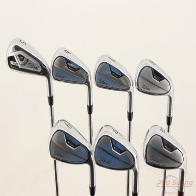 Titleist 2021 T200 Iron Set 5-PW AW True Temper Dynamic Gold S400 Steel Stiff Right Handed -1/2"